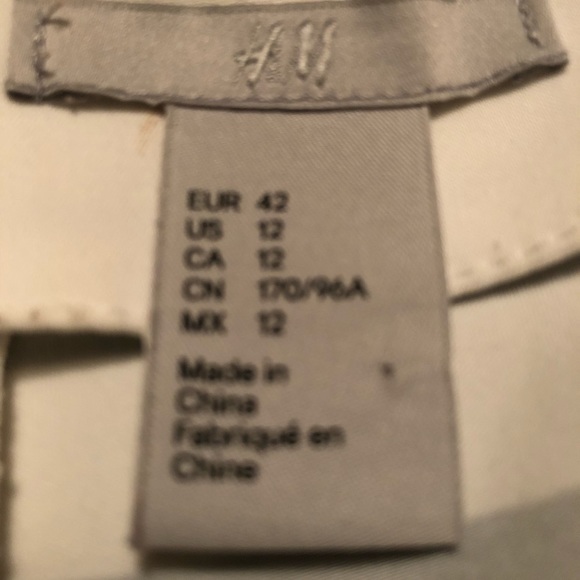 H&M Navy striped summer shift - Picture 4 of 5